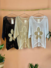 Load image into Gallery viewer, Crochet Sweater Flower
