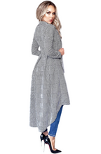 Cargar imagen en el visor de la galería, Dogtooth Longline Duster Coat
