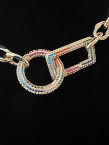 Multicolor Closure Necklace