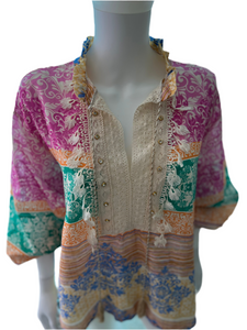 Valeria Stamp Blouse