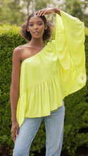 Cargar imagen en el visor de la galería, Voluminous One Shoulder Top
