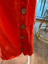 Cargar imagen en el visor de la galería, Red Linen Jumpsuit
