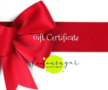 Cargar imagen en el visor de la galería, Gift Certificate
