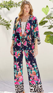 SET - Kimono & Pants Resort