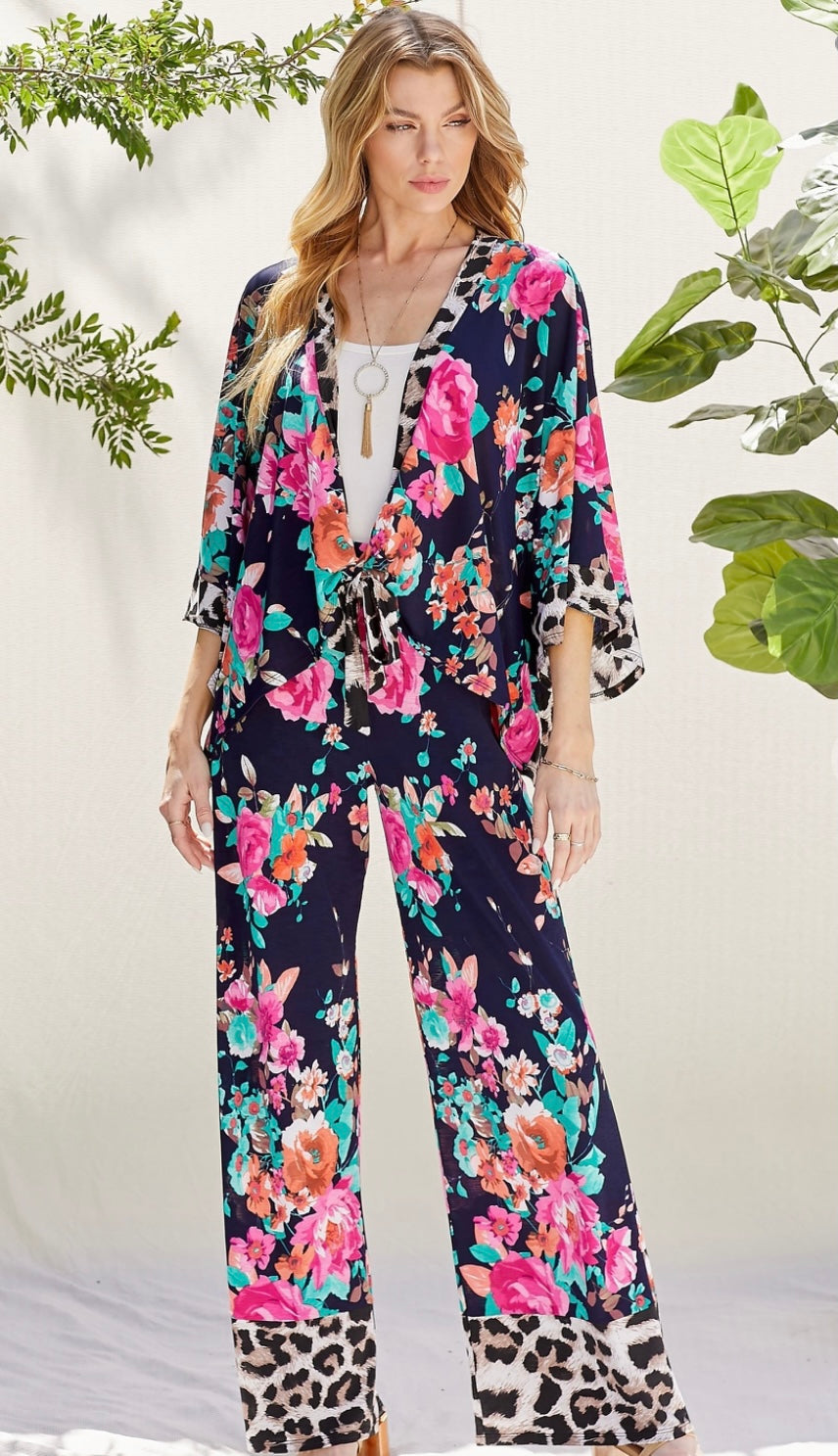 SET - Kimono & Pants Resort