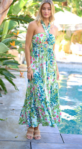 Green Spring Maxi Dress