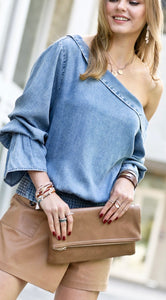 Denim Gypsy Top