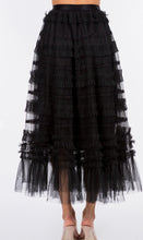 Cargar imagen en el visor de la galería, Ruffled Tulle Skirt
