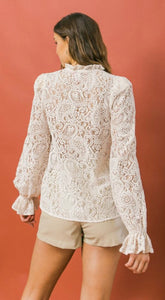 Vintage Lace Blouse