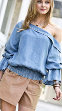 Load image into Gallery viewer, Denim Gypsy Top
