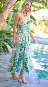 Green Spring Maxi Dress