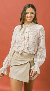 Vintage Lace Blouse